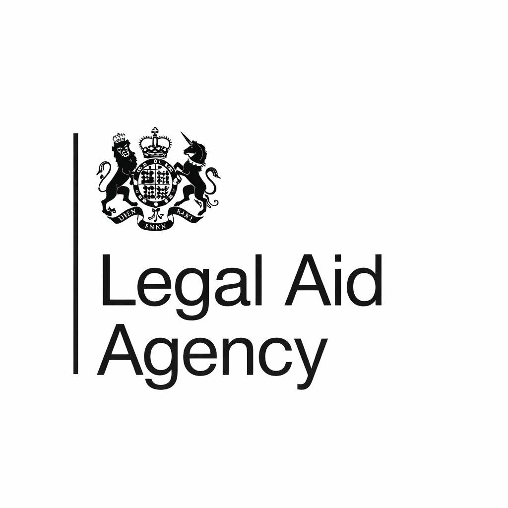 A client discussing legal aid and mediation funding options with a mediator.